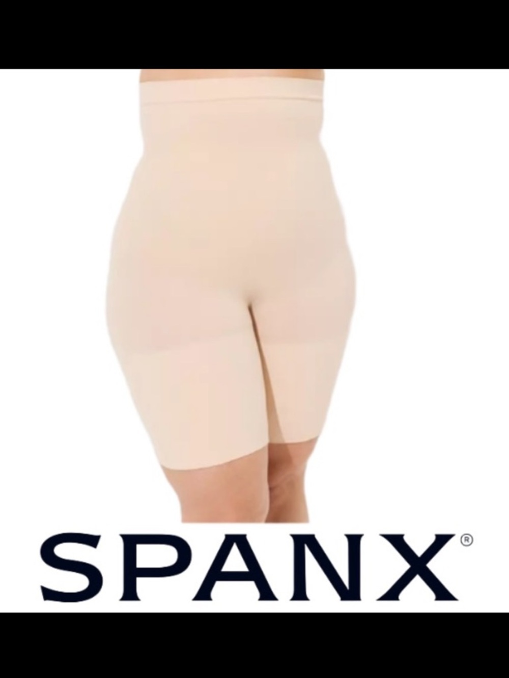 SPANX | NWT Higher Power Shorts 2X Soft Nude High Waisted Shapewear Seamless